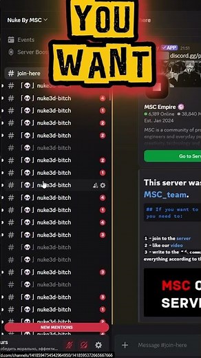 How to nuke a discord server | without admin perms 2025