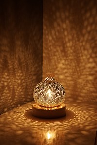 BLOOM III Gourd Lamp, Decorative Lamp, Bedroom Lamp, Housewarming Gift, Personalized Gift, Table Lamp, Anniversary Gift, Gourd Lamp - Etsy