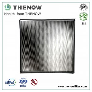 [Hot Item] Compact Deep Pleat Box Filter with Aluminum Separator