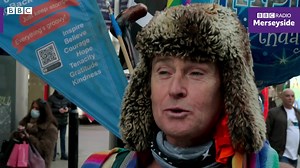 Here on Merseyside we know who Speedo Mick is....but not everyone around the country did! Watch the 'We Are England' special as he walked 2,500 miles around Britain in his swimming trunks to give back to the charities who helped him through his battle with addiction and homelessness Tonight - 8:30pm on BBC One and BBC iPlayer: https://www.bbc.co.uk/programmes/m0013wc9 | BBC Merseyside