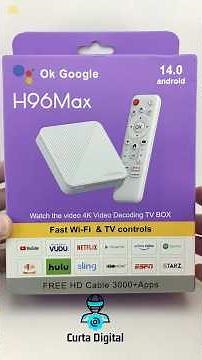 H96 MAX H313 TV BOX Assista ao Review Completo em CurtaDigital!