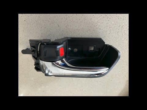 2004- 2009 Prius Driver Side Door handle replacement