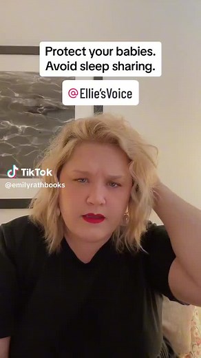 “If it saves even just one life, it’s worth it”. 🤍 | #safesleepawareness #accidentalsuffocation #safeinfantsleep #griefjourney💔 #cosleepingbabies #newbaby #babysleeptips #newbaby #babysittingadvice #cosleepingwithbaby #newmom #newdad #sids #suids #laboranddelivery #pediatricianlife #pediatricnursepractitioner @Dr. Emily Rath | Author