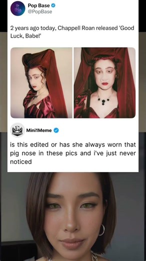 Is the pig nose edited?