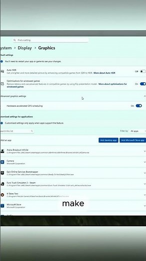 Should You Enable Hardware-Accelerated GPU Scheduling? #pcshorts #pcsettings #techshorts #windows