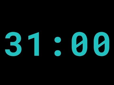 31 minutes timer