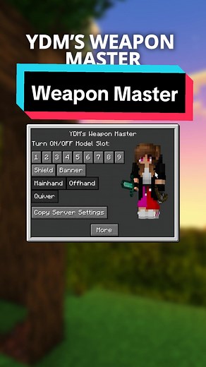 Enhance Your Minecraft Gameplay with YDM's Weapon Master Mod