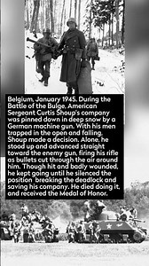 He Charged a German Gun Position Alone to Save His Company And Gave His Life