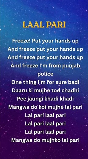 Laal Pari Song Lyrics | Akshay Kumar | Housefull 5 | Honey Singh New Song 2026