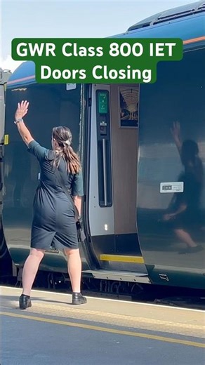 GWR Class 800 IET Doors Closing #trains #shorts