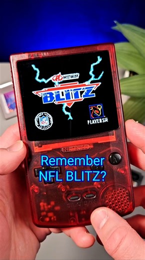 Remember NFL BLITZ? | #retrogaming #gaming #nfl #gameboy #nostalgia #fyp #fy #explore #nflblitz #gbc