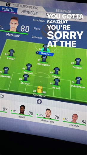 Inter's FIFA 19 Players: Martinez, Politano, Perisic