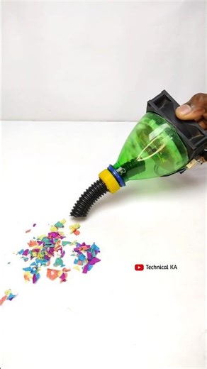 Mini Vacuum Cleaner Made From Old CPU Fan