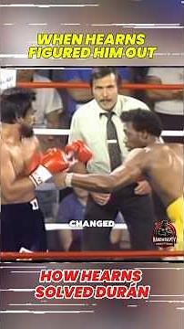 How Thomas Hearns Solved Roberto Durán #breakdown #analysis #boxing #knockout