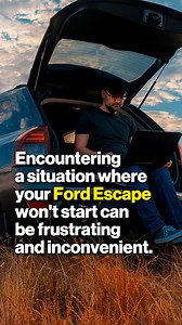 Is your Ford Escape refusing to start?  There are several potential causes, including battery issues, starter motor problems, or even ignition system failures. Understanding the root cause can save you time and money. With Haynes Manuals, you’ll have step-by-step guidance to diagnose and fix the problem with confidence. Find your Ford Escape manual at Haynes.com and get back on the road faster! #HaynesManuals #HaynesShowsYouHow #FordEscape | Haynes Manuals | Facebook