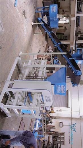 SEMI AUTOMATIC FLY ASH BRICKS MACHINE #machinery #flyashbrickmachine #cementbricks #business #ideas