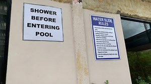 12K views · 72 reactions | Please observe our safety and rules signage , throughout the park. This is for your safety . Yes we understand that minor accidents , may occur . Please note we do have a First Aid room on compound . Contact any member of staff and you’d definitely be assisted . Keep safe and enjoy … | Harry's Water Park | Facebook