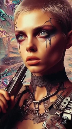 39 reactions · 12 shares | ️ Evolution of Furiosa: From the dust of the wasteland to the fierce rebellion.  Join the journey through dystopian ages, where strength meets resilience.  A reel of portraits capturing the essence of a warrior. ✨ #FuriosaEvolution #MadMaxLegacy #DystopianIcons #ReelWarrior #FuriosaChronicles #CyberpunkWarrior  #digitalart #aimusic #aiart #generativeart #animation #aimusicvideo #aigeneratedart | Arnaldo Daguiso Guevarra | Facebook