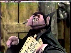 Classic Sesame Street - The Count's Newspapers