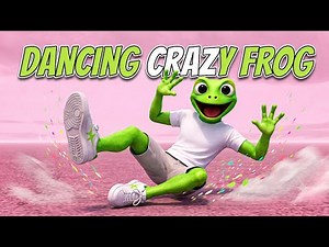 Pink Planet Par Funky Frog Ka Dhamakedar Dance! 🐸🕺 |Green Alien Dance Video ( official music video )