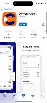 How to install Concora Credit app on iPhone