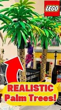 REALISTIC LEGO Palm Tree Speed Build!