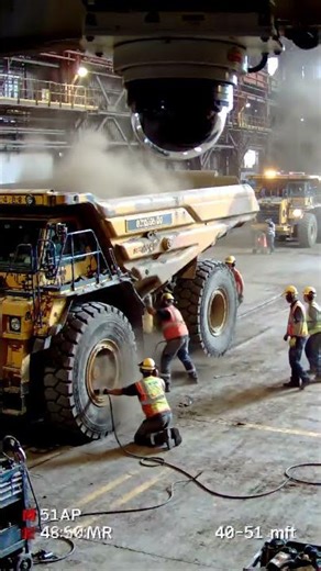 electrocuted and exploded #accident #mechanic #miningtruck