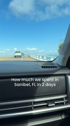 Kourtney Vandewettering | Your Online Money Bestie on Instagram: "What we spent in Sanibel, FL in 2 days ⬇️ • $1,066 lodging (prepaid months ago) • $150 food, drinks & misc • $50 gas • $50 shell museum • Beach days & seashelling — free 🐚☀️ This is your reminder that trips don’t have to be chaotic or guilt-filled when you plan ahead. Prepaying, knowing your numbers, and leaving room for free experiences makes travel feel lighter. #travelbudget #womenandwealth #intentionalspending #financialclari