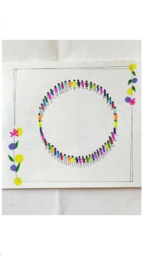 EASY BORDER DESIGNS .work design.corner and side boarder design