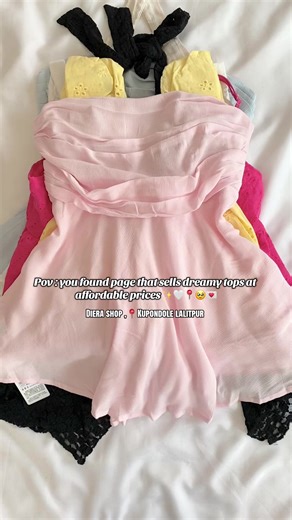 Discover Affordable Dreamy Tops at Di-era Shop