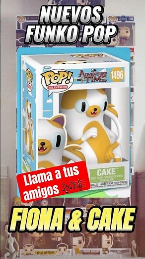 ¡Llegaron! FUNKO POP HORA DE AVENTURA FIONNA & CAKE | ¿Valen la pena?