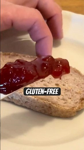 Deliciously crispy gluten free bread 😜 #glutenfreebread #glutenfreerecipes