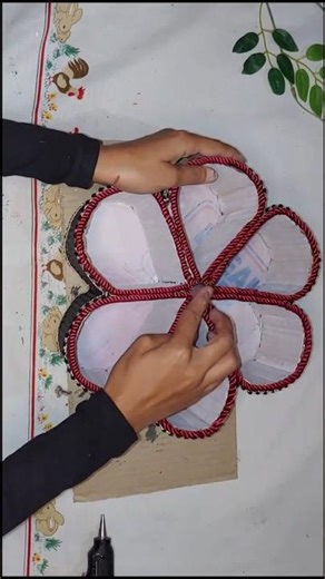 DIY Storage organizer with cardboard #cardboardcraft #organizer