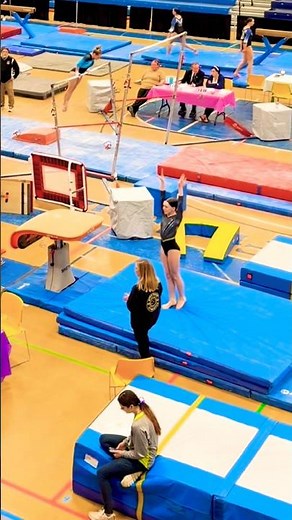 Xcel Platinum vault #gymnastics