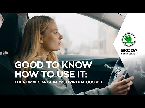 The new ŠKODA FABIA: Virtual Cockpit - How to use it and why
