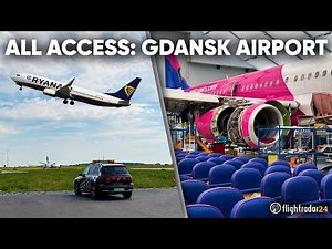 Gdańsk Airport Grand Tour: ATC, Marshaling, VIP terminal, FBOs, Hangars and more!