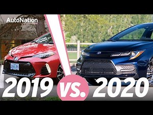 2020 Toyota Corolla vs 2019 Toyota Corolla: What's the Difference? #autonationdrive