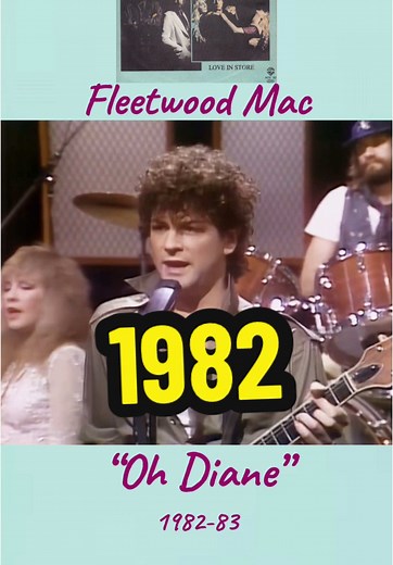 Fleetwood Mac's Oh Diane Live Performance in 1982