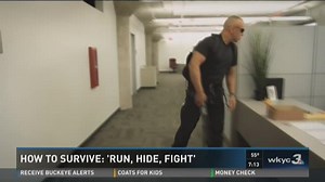Here's what 'run, hide, fight' means