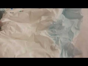 diapers change crinkle sounds