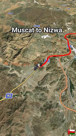 Oman road drive by motorcycle,muscat to Nizwa | Epic Explorer