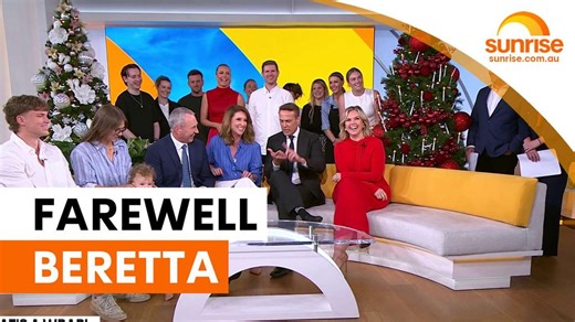 Mark Beretta's emotional Sunrise farewell after 30 years
