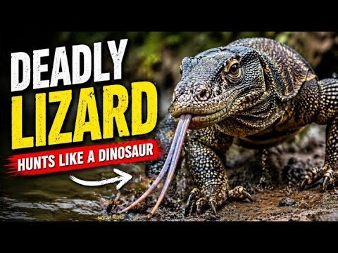 “Deadly Lizard That Hunts Like a Dinosaur | Monitor Lizard Facts” ⭐