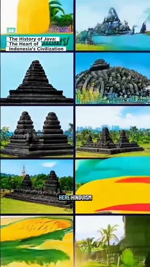 The History of Java: The Heart of Indonesia’s Civilization#HistoryShorts #Java #Majapahit #Borobudur