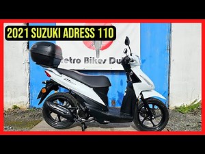 2021 Suzuki Address 110 - Practical & Efficient Commuter