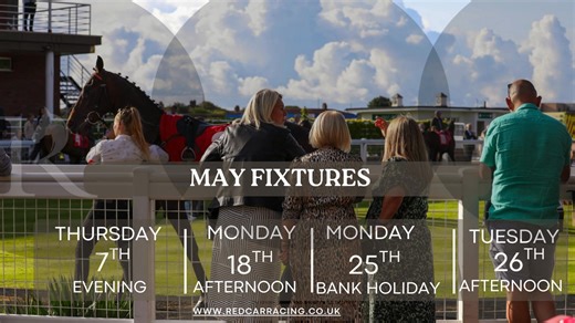 Racing returns in the New Year! 🏇 Save the dates and come and join us for the action 👋 Keep an eye out for our Family Days and, of course, Ladies Day – the one not to be missed 🥂 | Redcar Racing