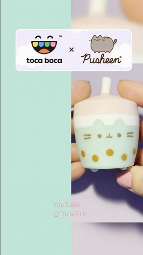 Toca Boca vs. Pusheen The Cat 💗🩶 Toca Boca & Pusheen Collab #tocagirlz #tocabocaxpusheen