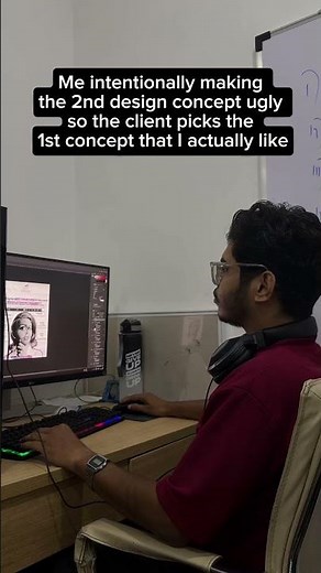 Reverse Psychology Backfired! 😭 #GraphicDesign #trending #shorts