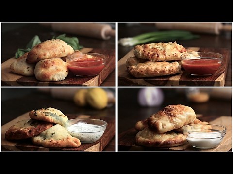Mini Calzones 4 Ways