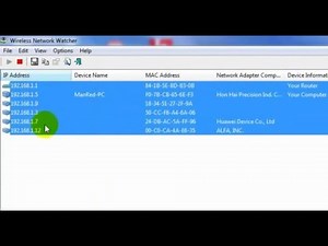 Usar Wireless Network Watcher